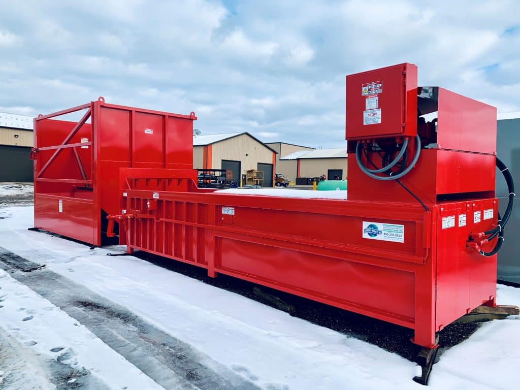 INDUSTRIAL STATIONARY COMPACTOR 1066016, 1066017, and 1066026