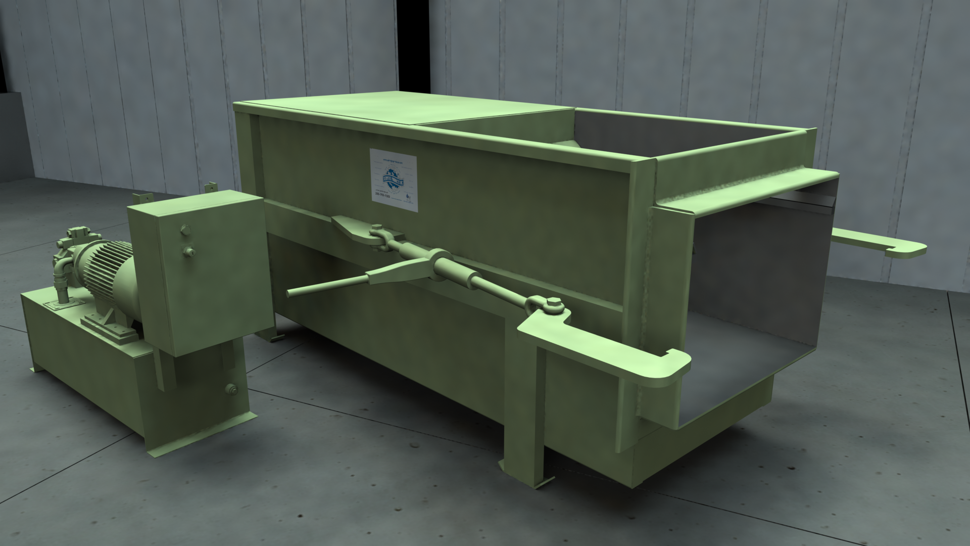 stationary compactor