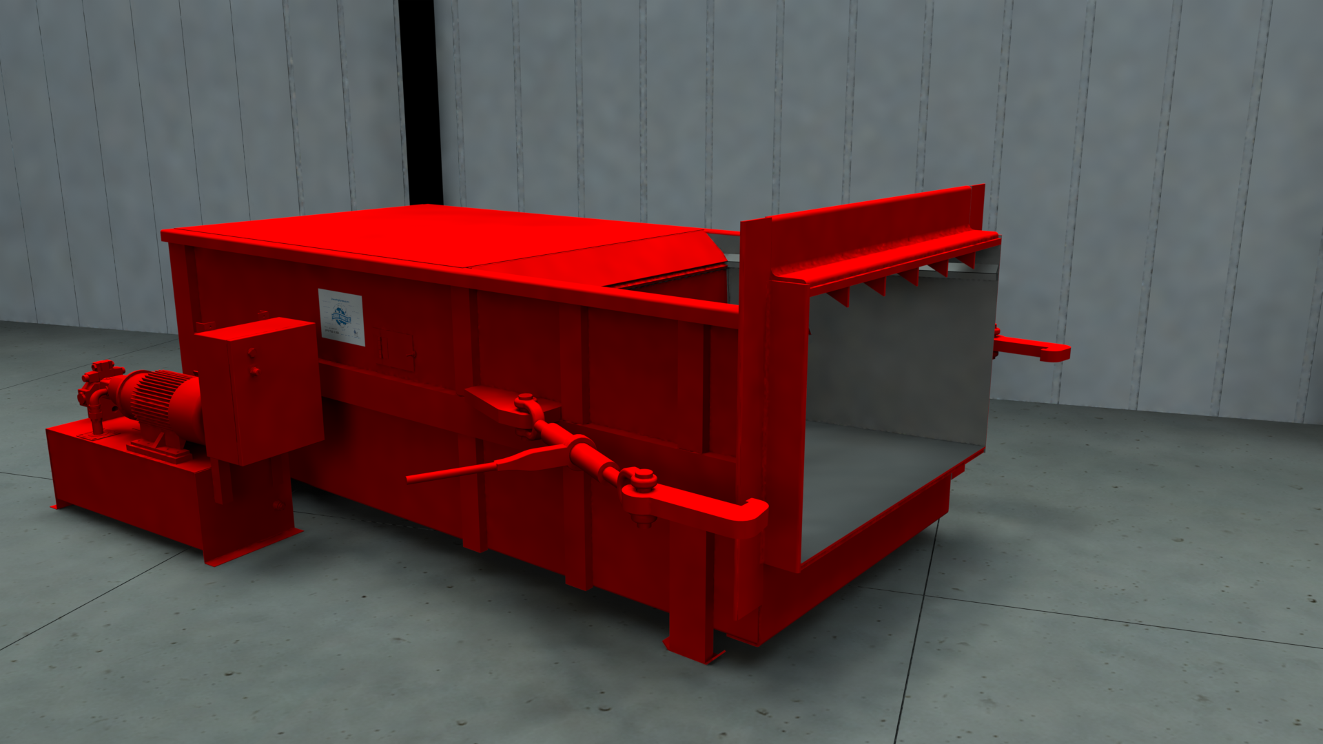 Industrial Stationary Compactor 4660