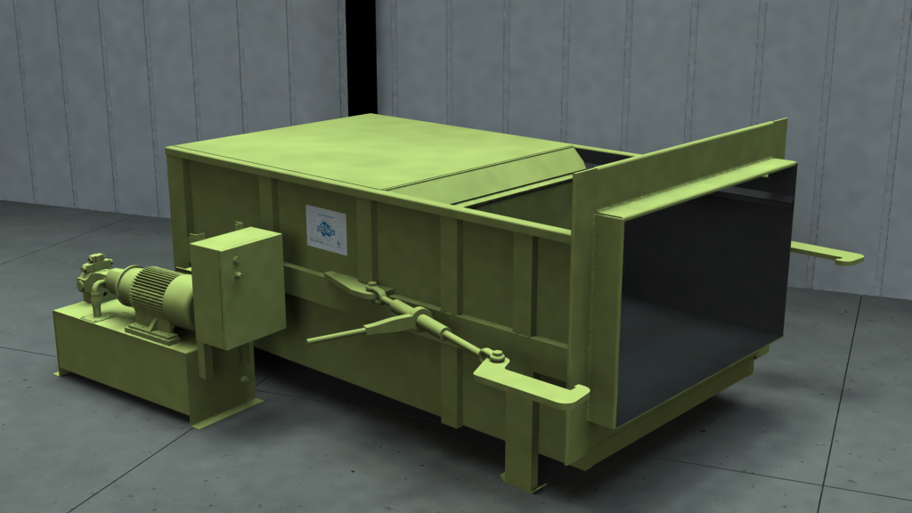 Stationary compactor 4860
