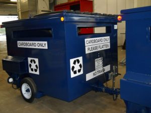 Material handling carts