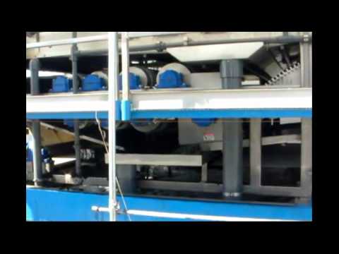 Lagoon Dewatering Bright 2 2 Meter Belt Press