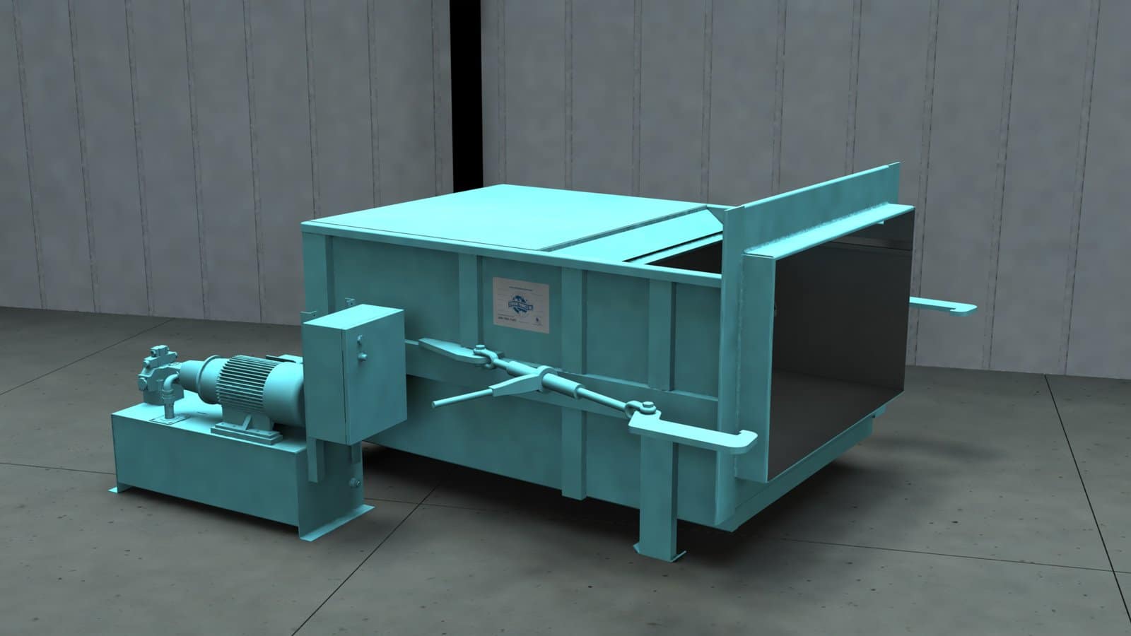 3860 stationary compactor