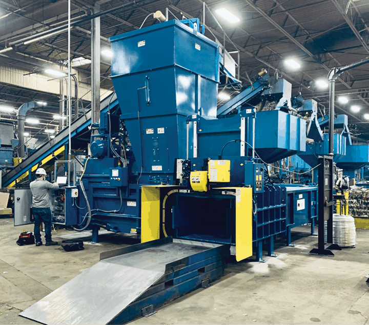 Two Ram Baler Balewulf